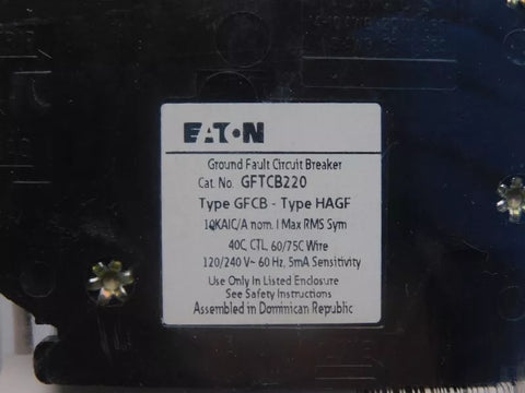 EATON GFTCB220CS