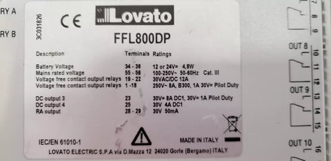 LOVATO FFL800DP