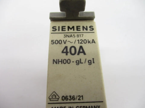 SIEMENS 3NA5817