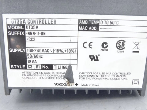 YOKOGAWA UT35A-NNN-11-UN