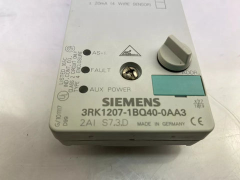 SIEMENS 3RK1207-1BQ40-0AA3