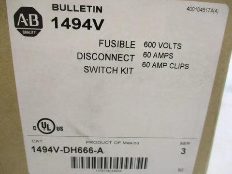 ALLEN BRADLEY 1494V-DH666-A