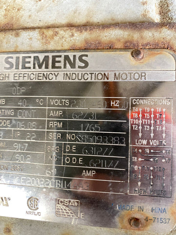 Siemens   1LE20022CB114A