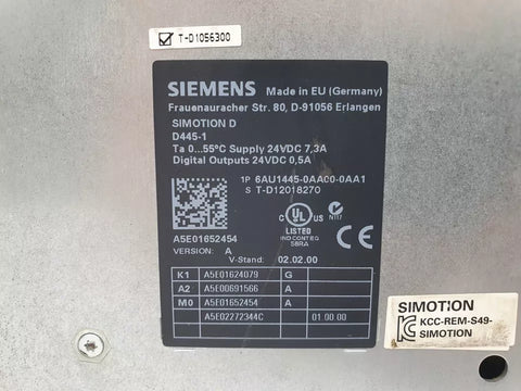 Siemens  D445-1 6AU1445-0AA00-0AA1