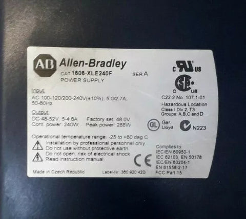 ALLEN BRADLEY 1606-XLE240F