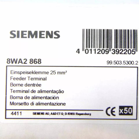 Siemens 8WA2 868