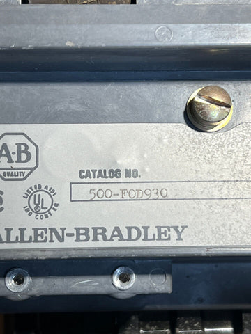 Allen Bradley  500-F0D930