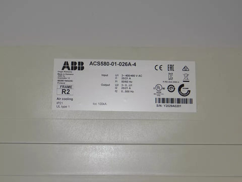 ABB Inverter 11KW ACS580-01-026A -4 +J400