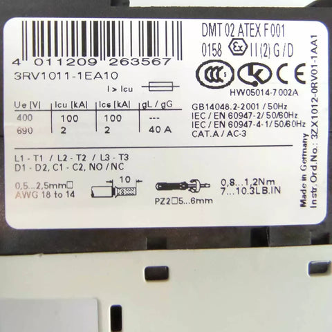 Siemens 3RA1210-1EA15-0BB4