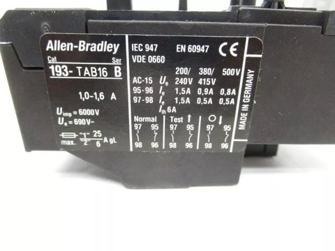 ALLEN BRADLEY 193-TAB16