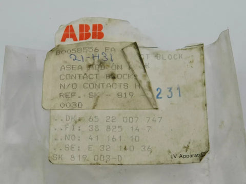 ABB SK 819 003-D