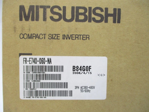 MITSUBISHI FR-E740-060-NA