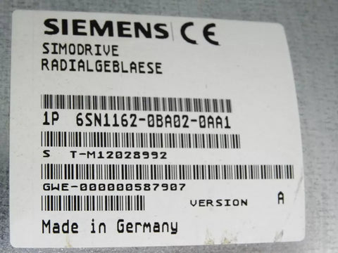 Siemens 6SN1162-0BA02-0AA1