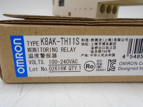 OMRON K8AK-TH11S 100-240VAC