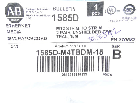 ALLEN BRADLEY 1585D-M4TBDM-15