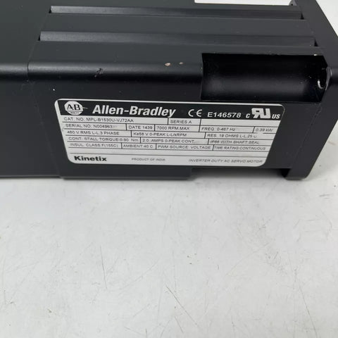 ALLEN BRADLEY MPL-B1530U-VJ72AA