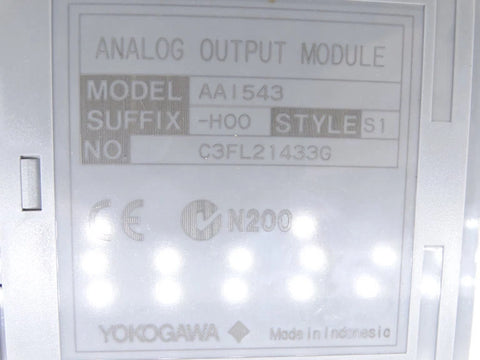 YOKOGAWA AAI543-H00