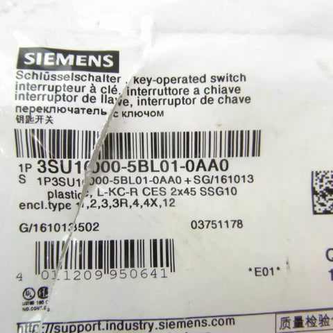 Siemens 3SU1000-5BL01-0AA0