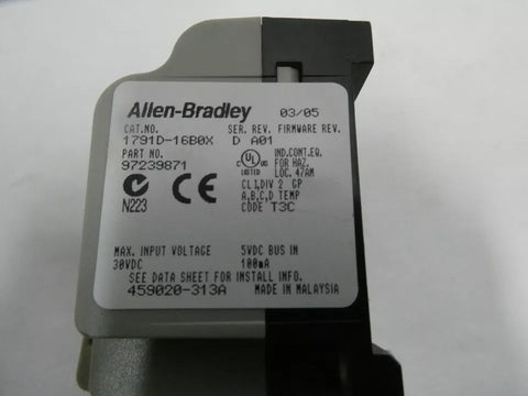 ALLEN BRADLEY 1791D-16B0X