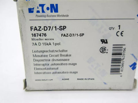 EATON FAZ-D7/1-SP