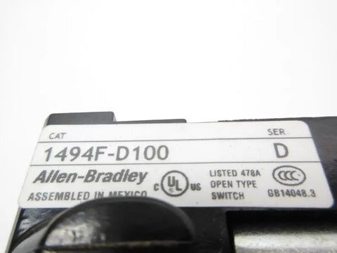 ALLEN BRADLEY 1494F-D100