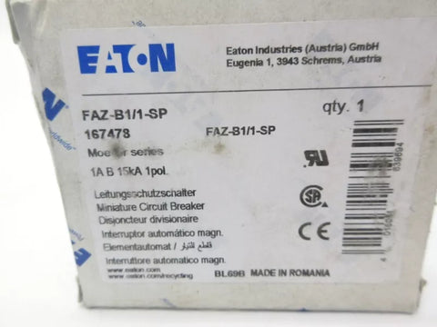 EATON FAZ-B1/1-SP