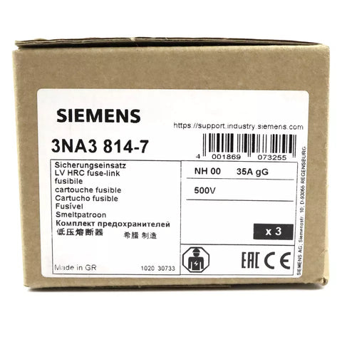 Siemens 3NA3814-7