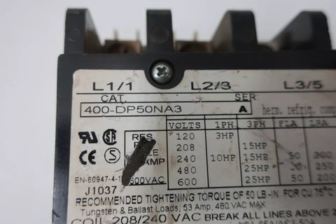 ALLEN BRADLEY 400-DP50NA3