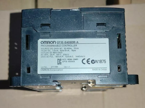 OMRON CP1E-E40SDR-A