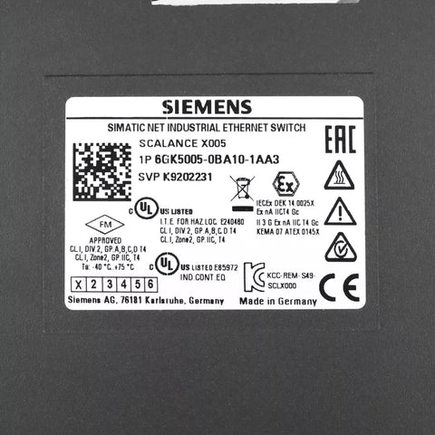 Siemens 6GK5 005-0BA10-1AA3