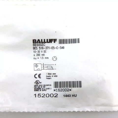 Balluff BES 516-371-E5-C-S49