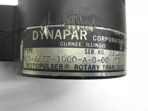 DYNAPAR 63-AAEF-1000-A-0-00