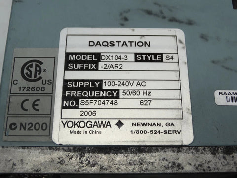 YOKOGAWA DX104-3