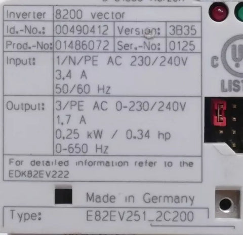 Lenze E82EV251_2C200