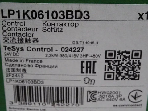 Schneider Electric LP1K06103BD3