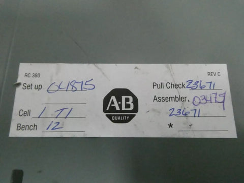 ALLEN BRADLEY RC380