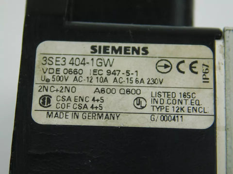 SIEMENS 3SE3 404-1GW