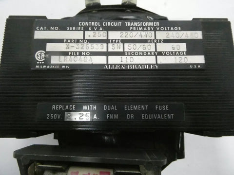 ALLEN BRADLEY X-326539