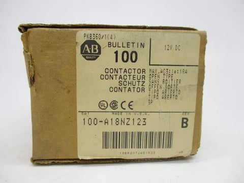 ALLEN BRADLEY 100-A18NZ123