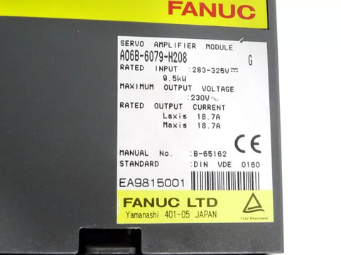 Fanuc A06B6079H208