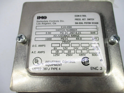 INGERSOLL RAND E1H-H90