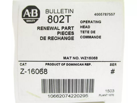 ALLEN BRADLEY Z-16068