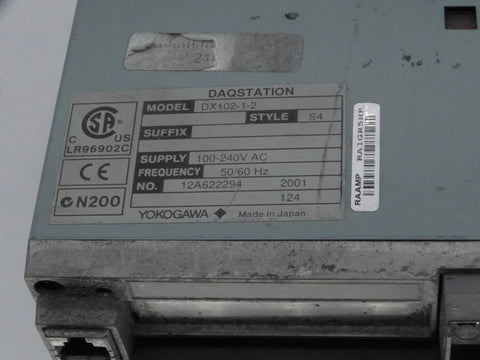 YOKOGAWA DX102-1-2/AR1/M1