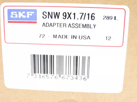 SKF SNW9X1.7/16