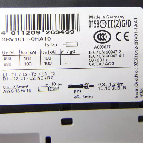 Siemens 3RA1110-1HA15-1BB4