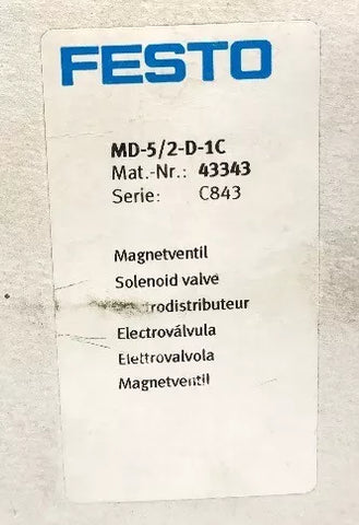 FESTO MD-5/2-D-1C