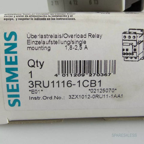 Siemens 3RU1116-1CB1