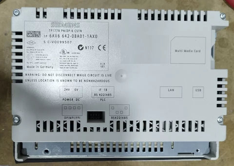 SIEMENS 6AV6 642-0BA01-1AX0