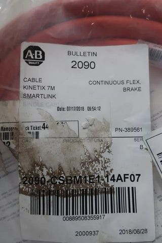 ALLEN BRADLEY 2090-CSBM1E1-14AF07