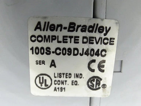 ALLEN BRADLEY 100S-C09DJ404C